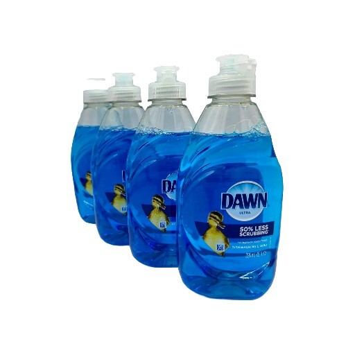 Dawn Original Scent Dishwashing Liquid Dish Soap 7.5 Oz OLD SCENT Lot of 4