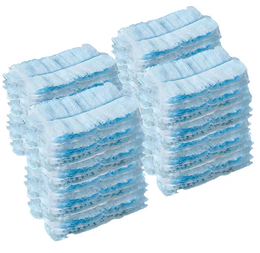 Disposable Duster Refills Bulk Blue Electrostatic Duster Heads Heavy Duty 40 CT