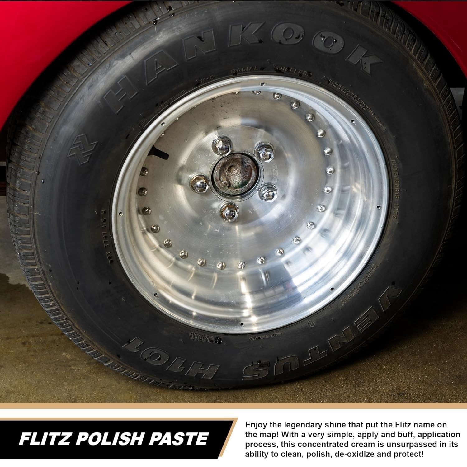 Flitz Metal Polish Paste – 1.76oz USA-Made Polish for Solid Chrome, Stainless