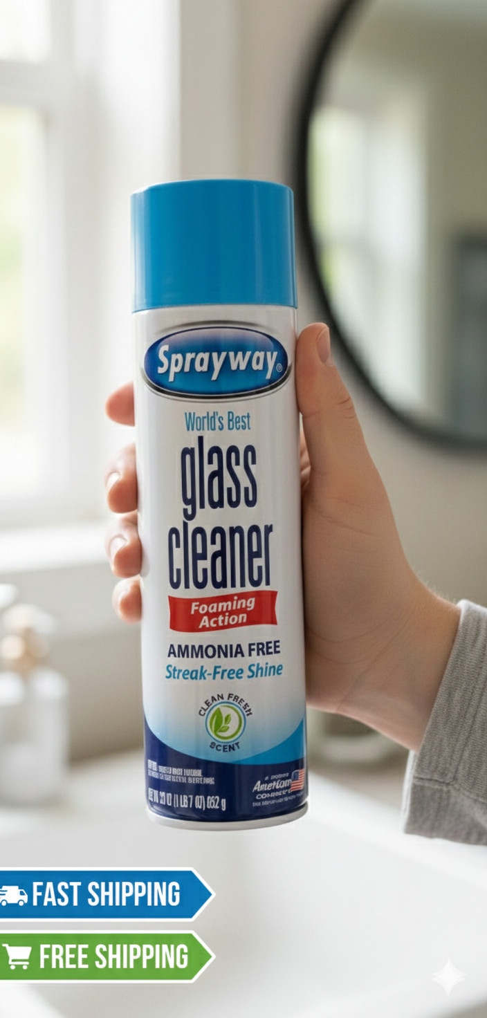 👉 ✨ 23 oz Glass Cleaner Spray Streak-Free for Home Car Wind