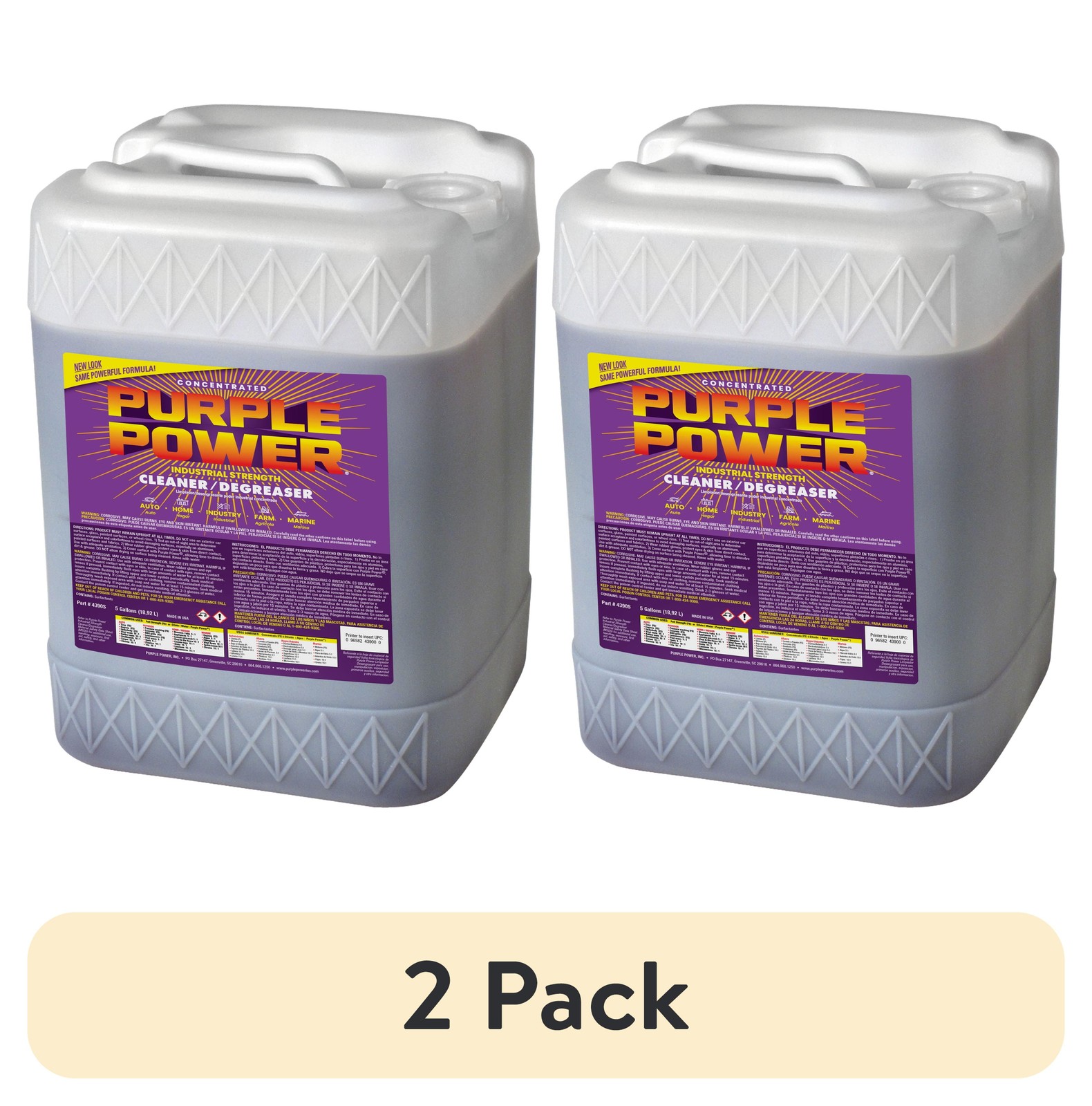 Purple Power Industrial Strength Cleaner and Degreaser, 5 Gallon