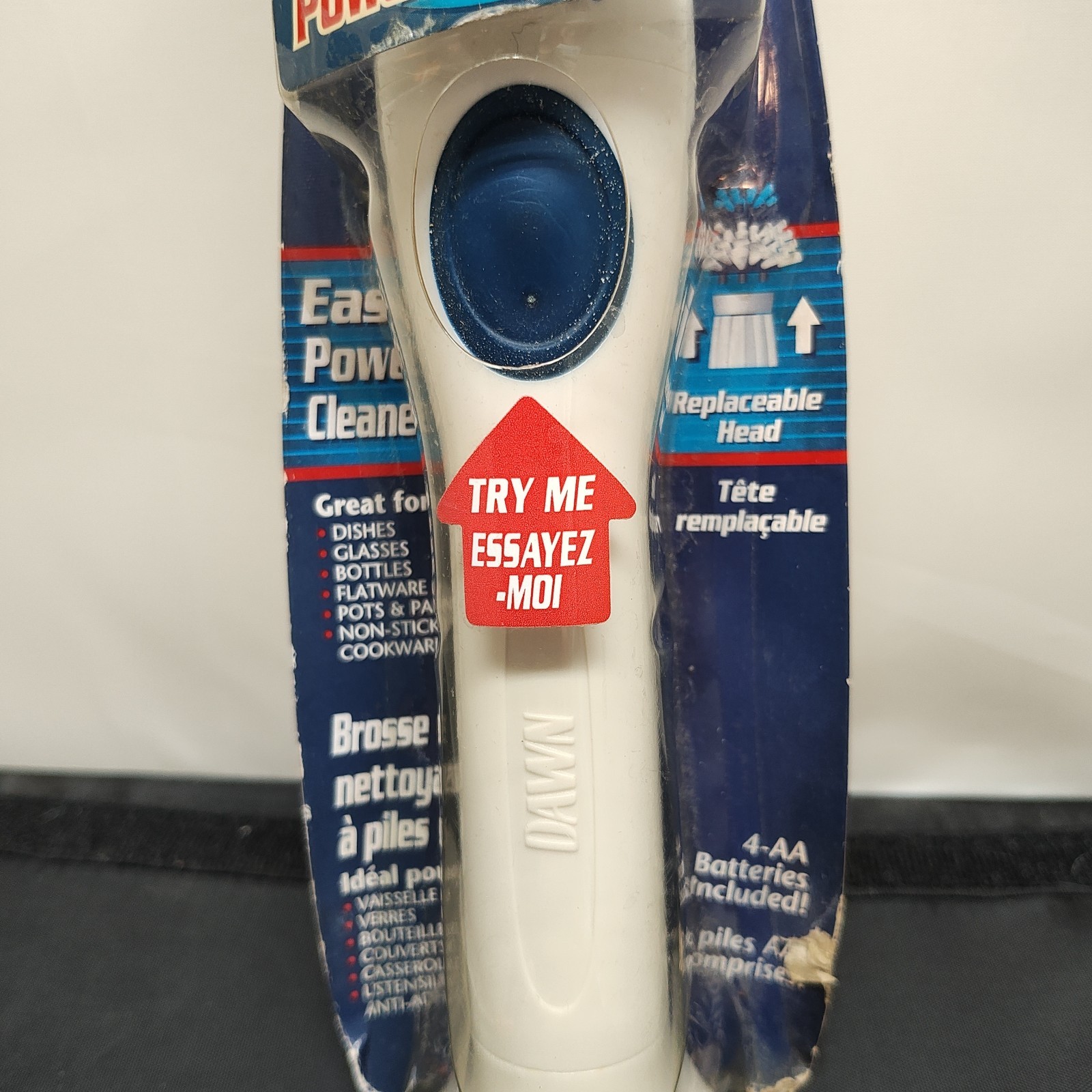 2003 Dawn Power Dish Brush NEW in Package Battery Operated NOS Discontinued