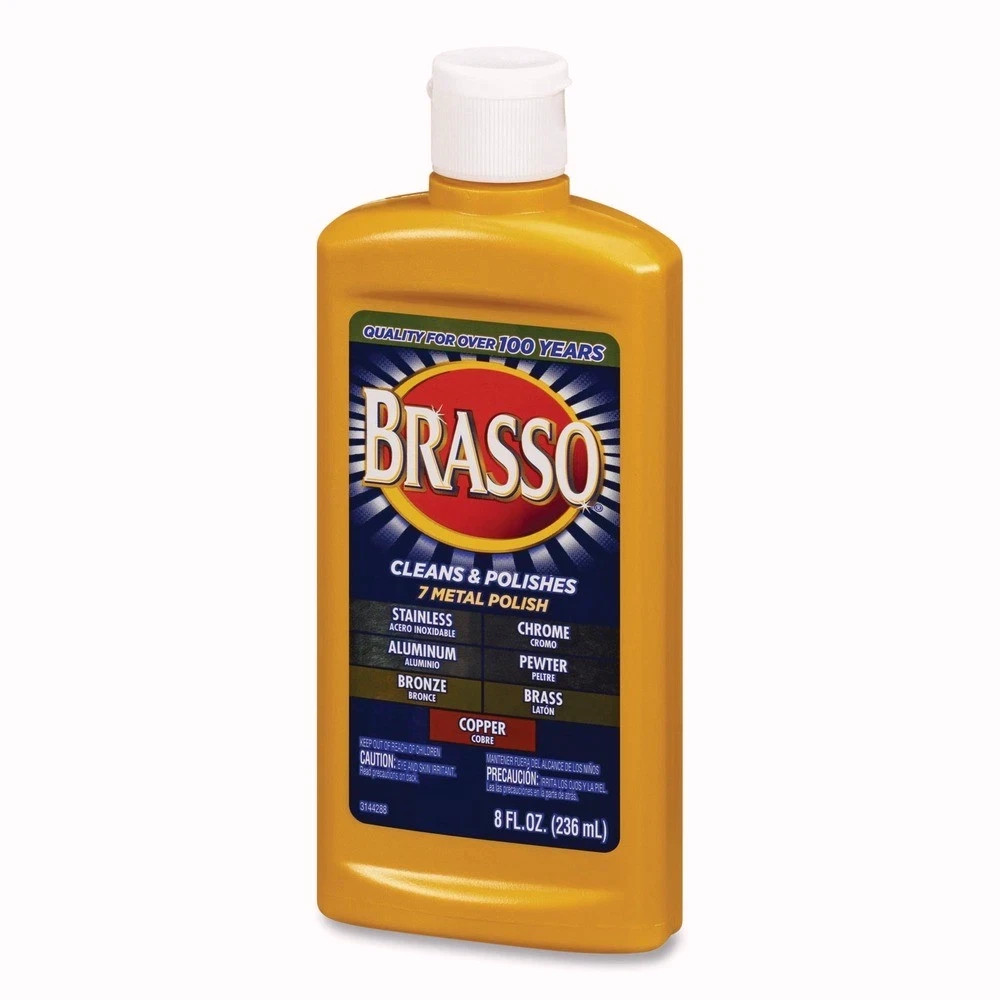 Lysol 89334 8 oz. Bottle Metal Surface Polish (8/Carton) New