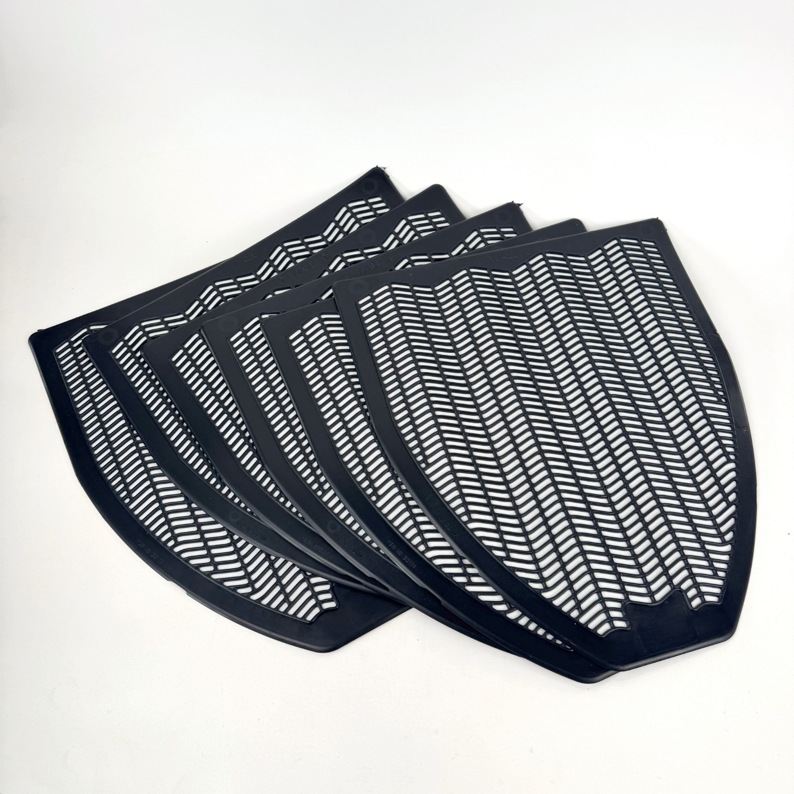 Impact 15255 1525-5 Disposable Urinal Floor Mat Fresh Scent Blk (6/CT) New