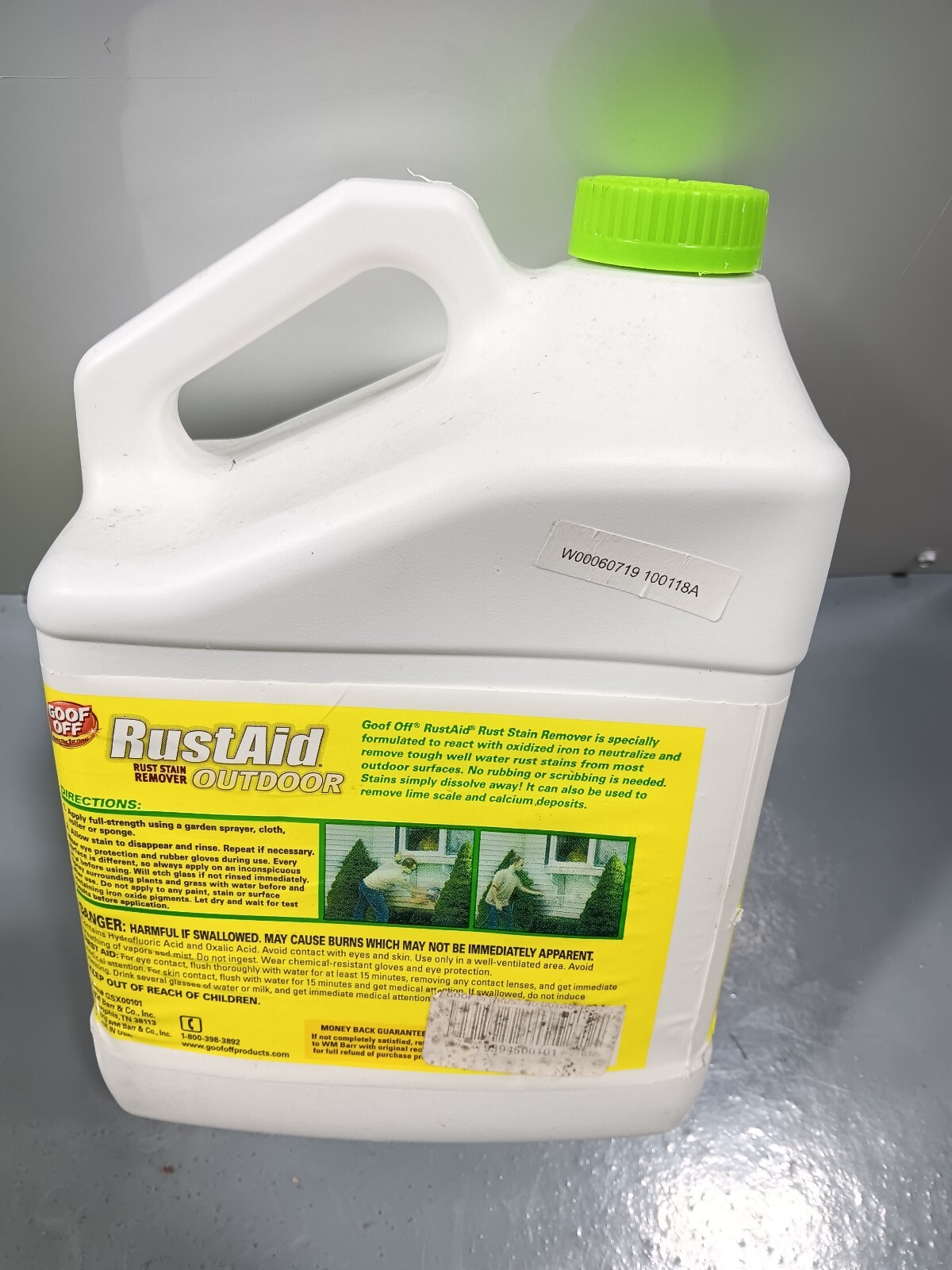 RustAid GSX00101 Goof Off Rust Stain Remover 1 Gallon