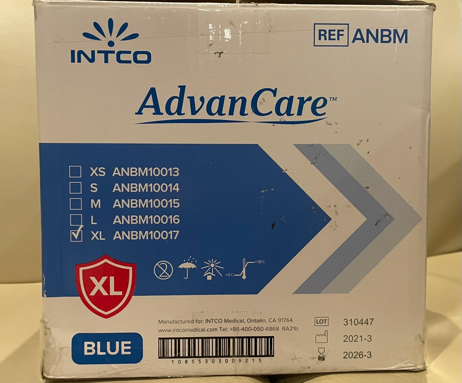 Case of 1000 Medical Grade Nitrile Exam Gloves.  510K FDA Approved. 