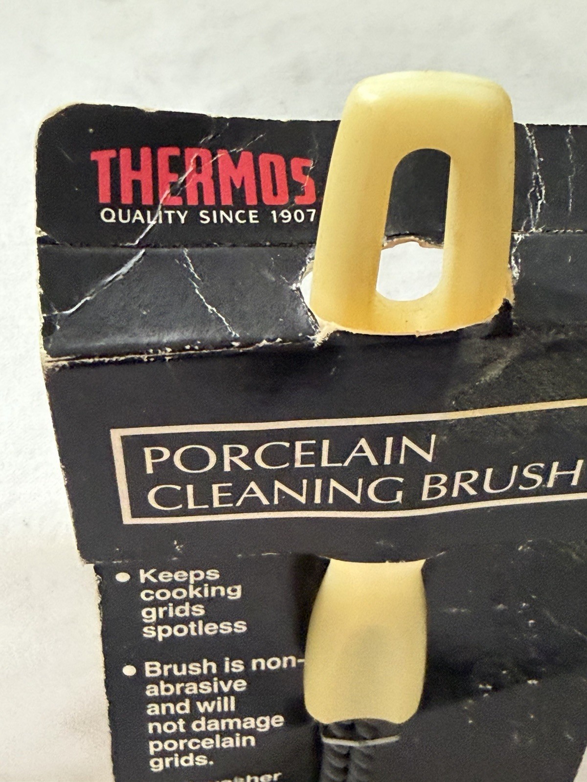 Vintage The Thermos Company Porcelain Cleaning Brush #2427 Made In USA