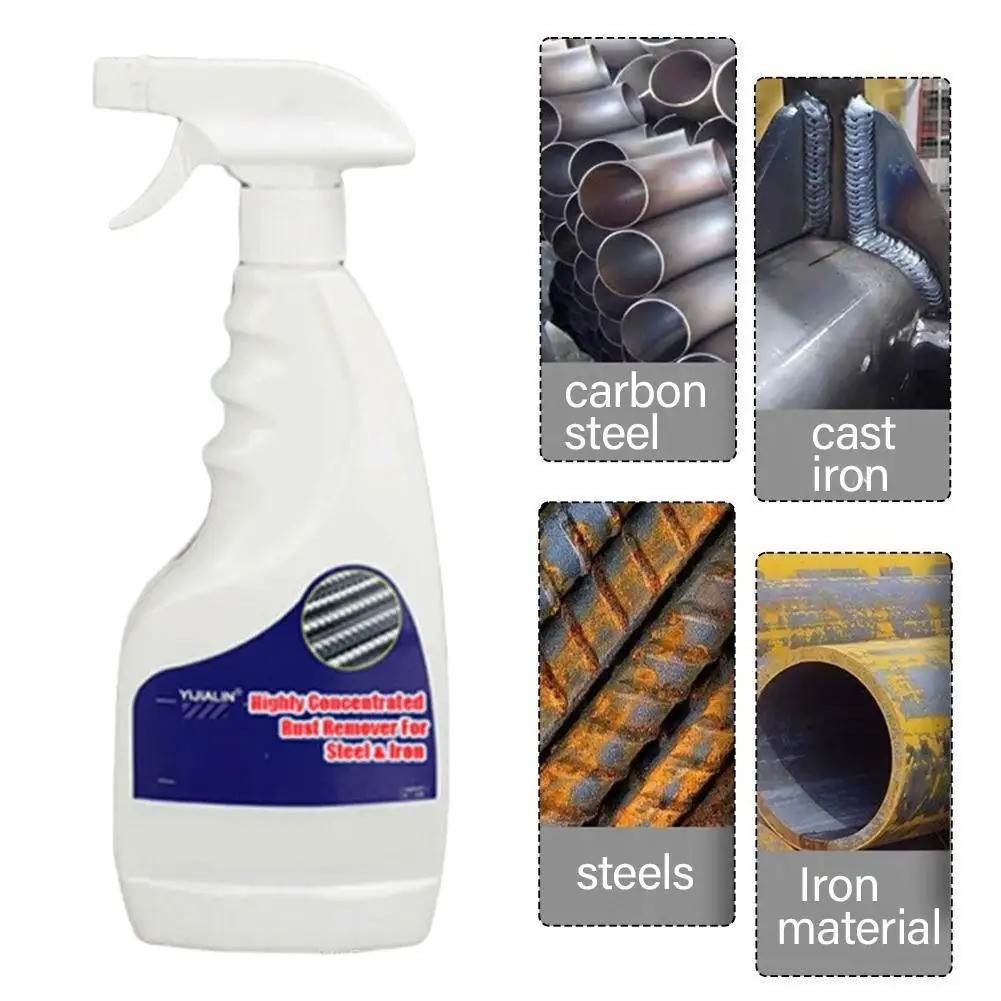 120ML Heavy Duty Rust Removal for Metal,Multipurpose Rust Remover Spray