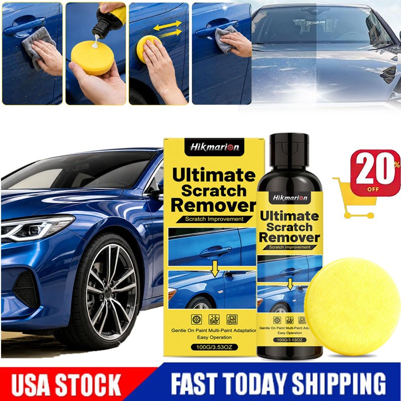 NanoPolix Scratch Remover – Eliminate All Car Scratches In 60 Seconds, Nano Poli