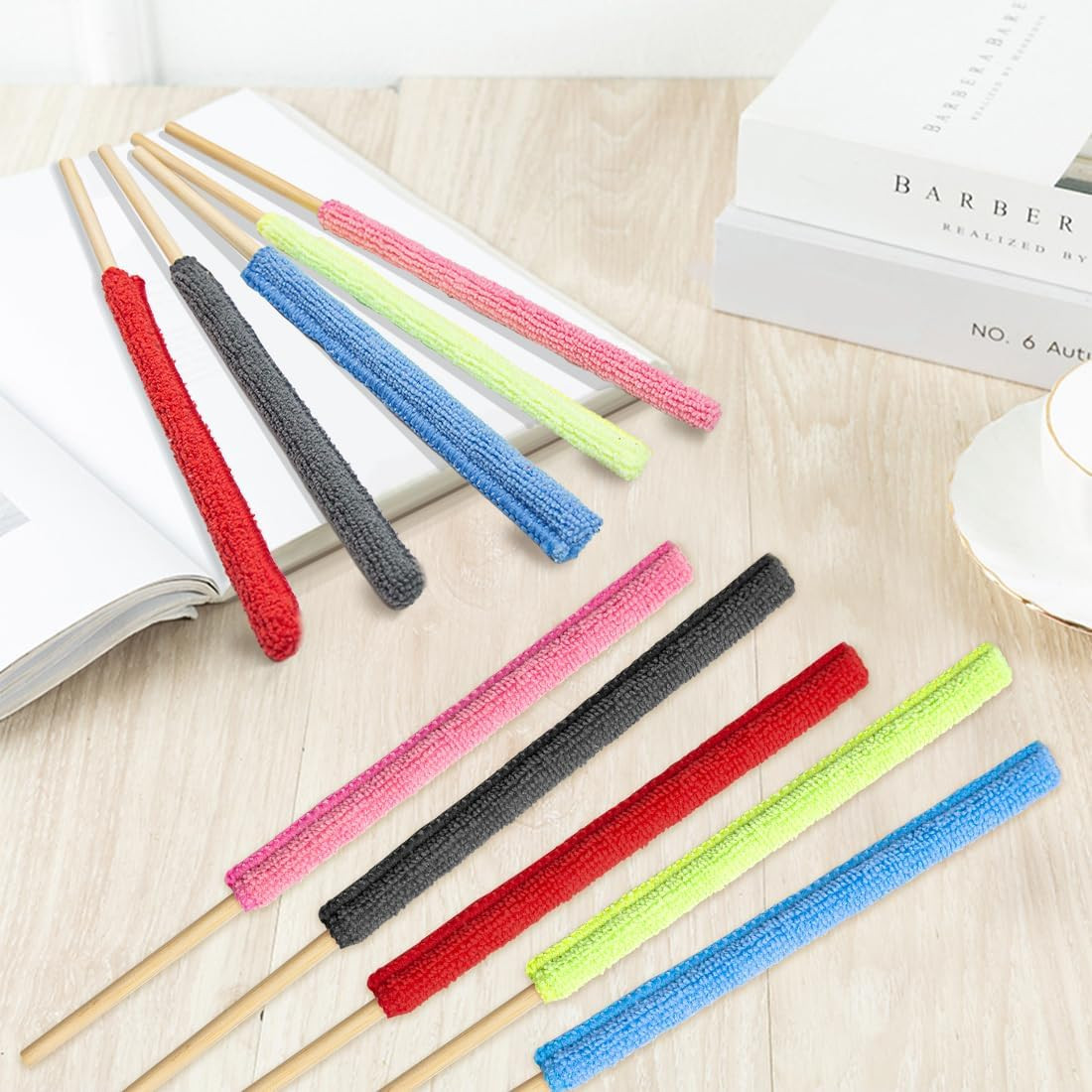 ELANE 20-Piece Detail Duster Set for Home, Car, and Hard-to-Reach Areas