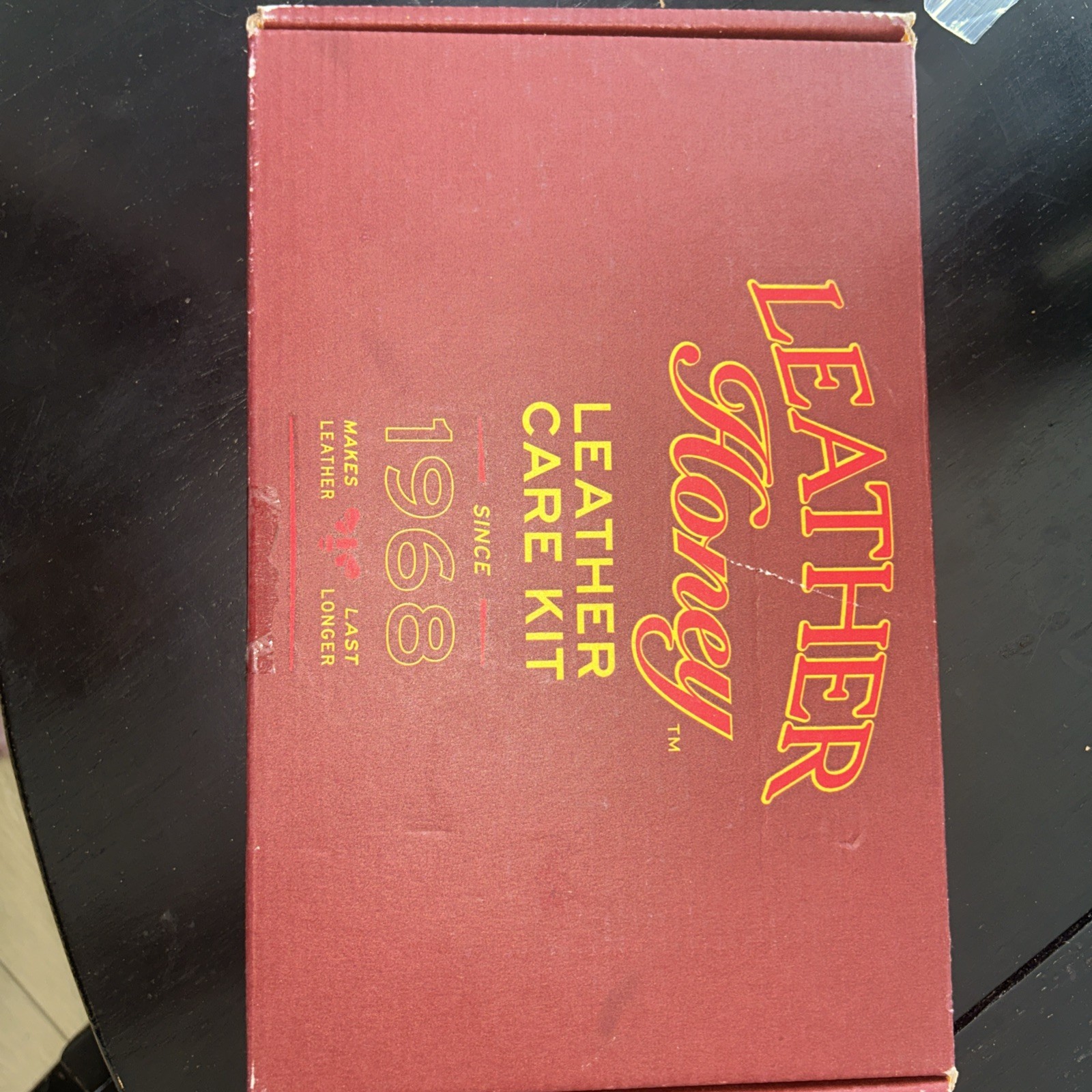 Leather Honey Complete Leather Care Kit: Cleaner, Conditioner, 2 Cloths sealed