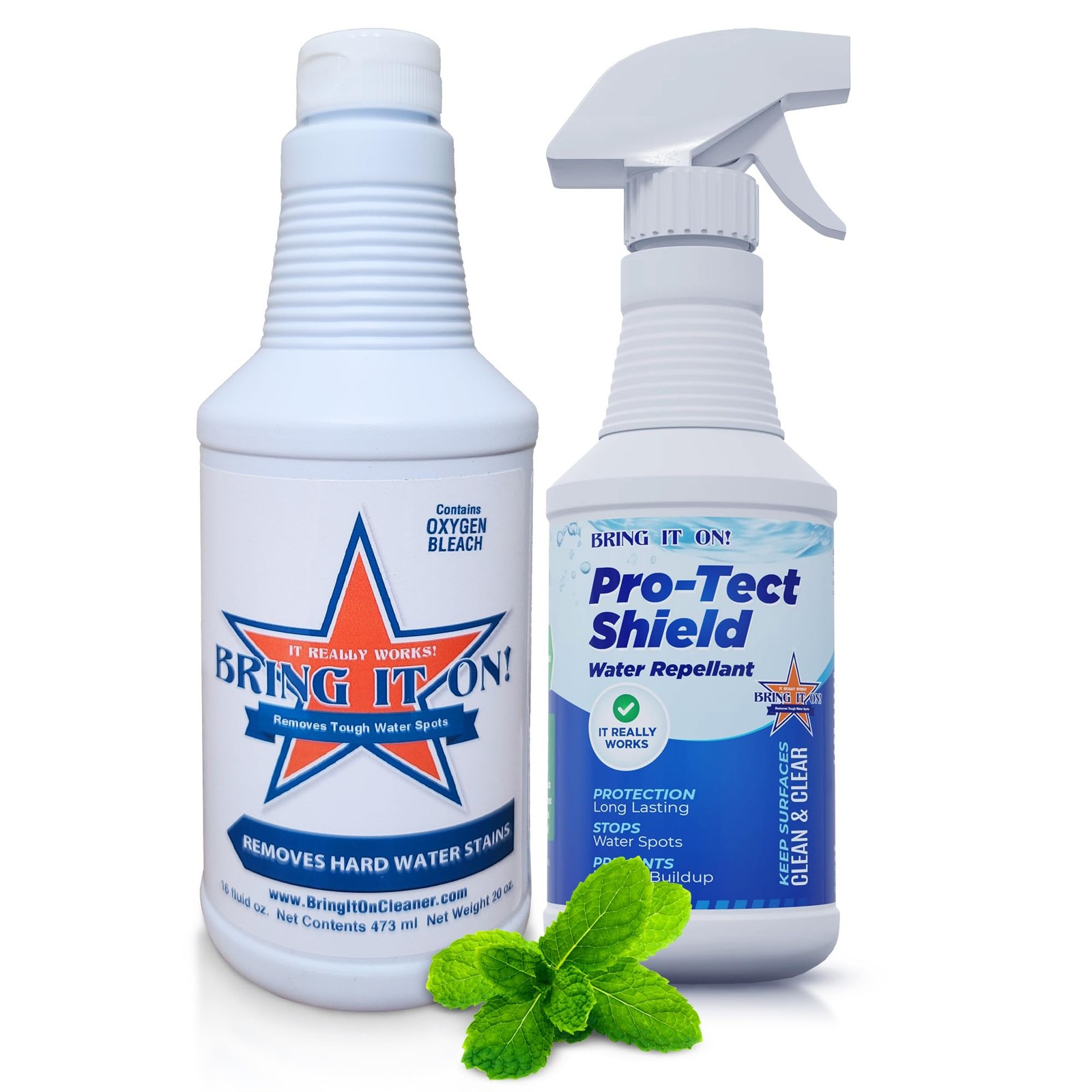 Hard Water Stain Remover 16oz – Protector for Glass & Tile