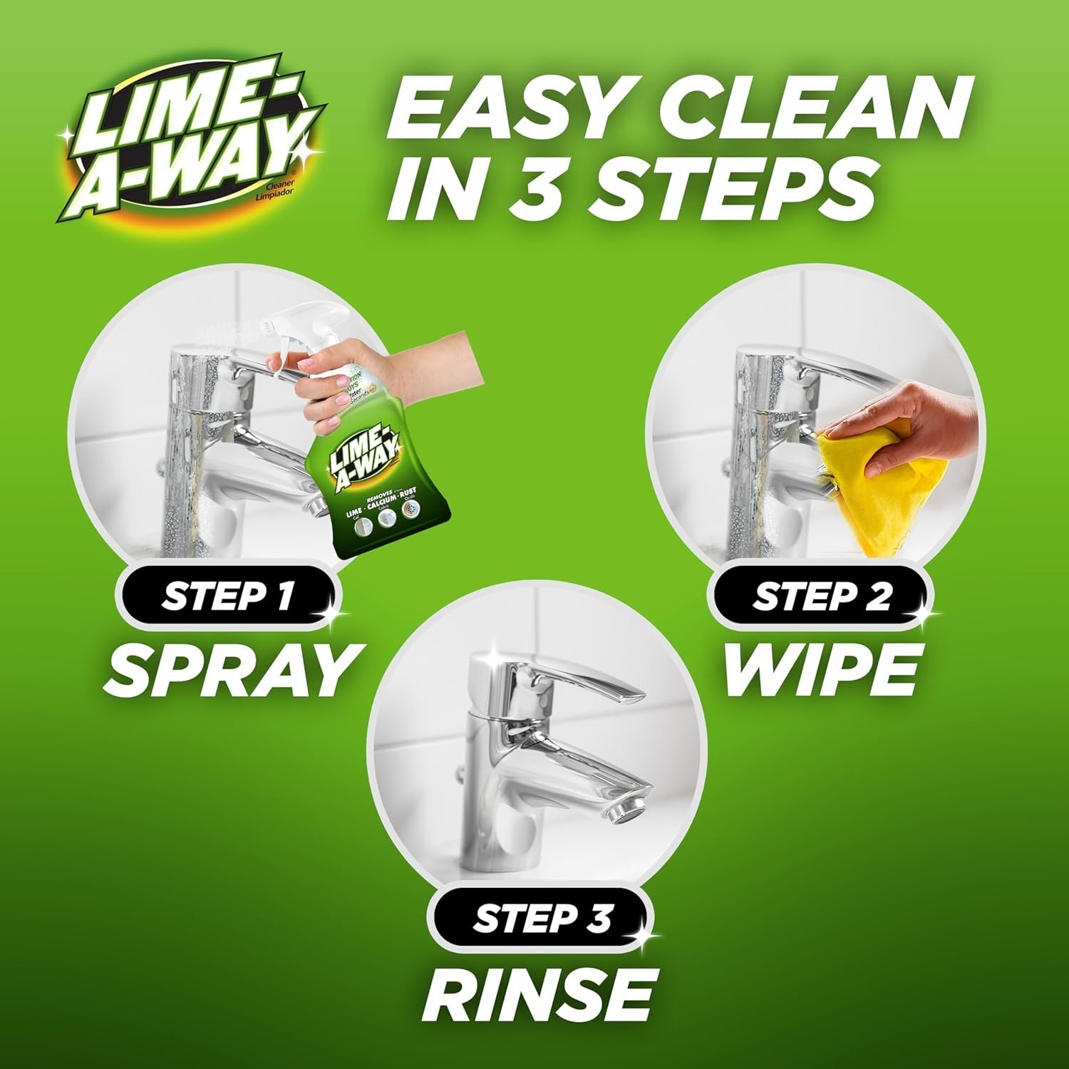 Fast-Acting Bathroom Cleaner for Tough Limescale and Mineral Deposits