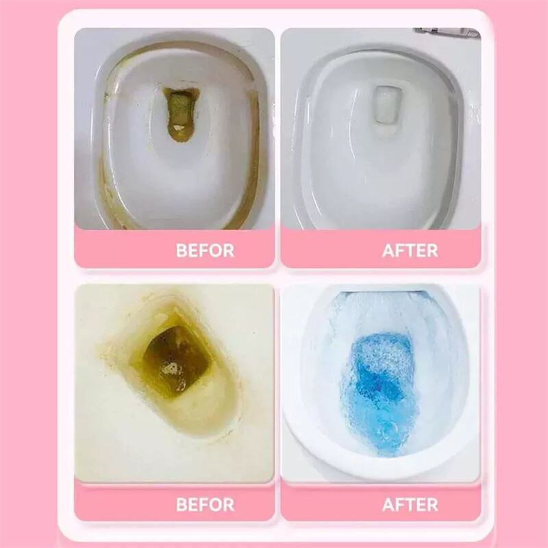 Multi-functional Deodorizing Toilet Cleaning Sticks,Automatic Long-Lasting Fresh