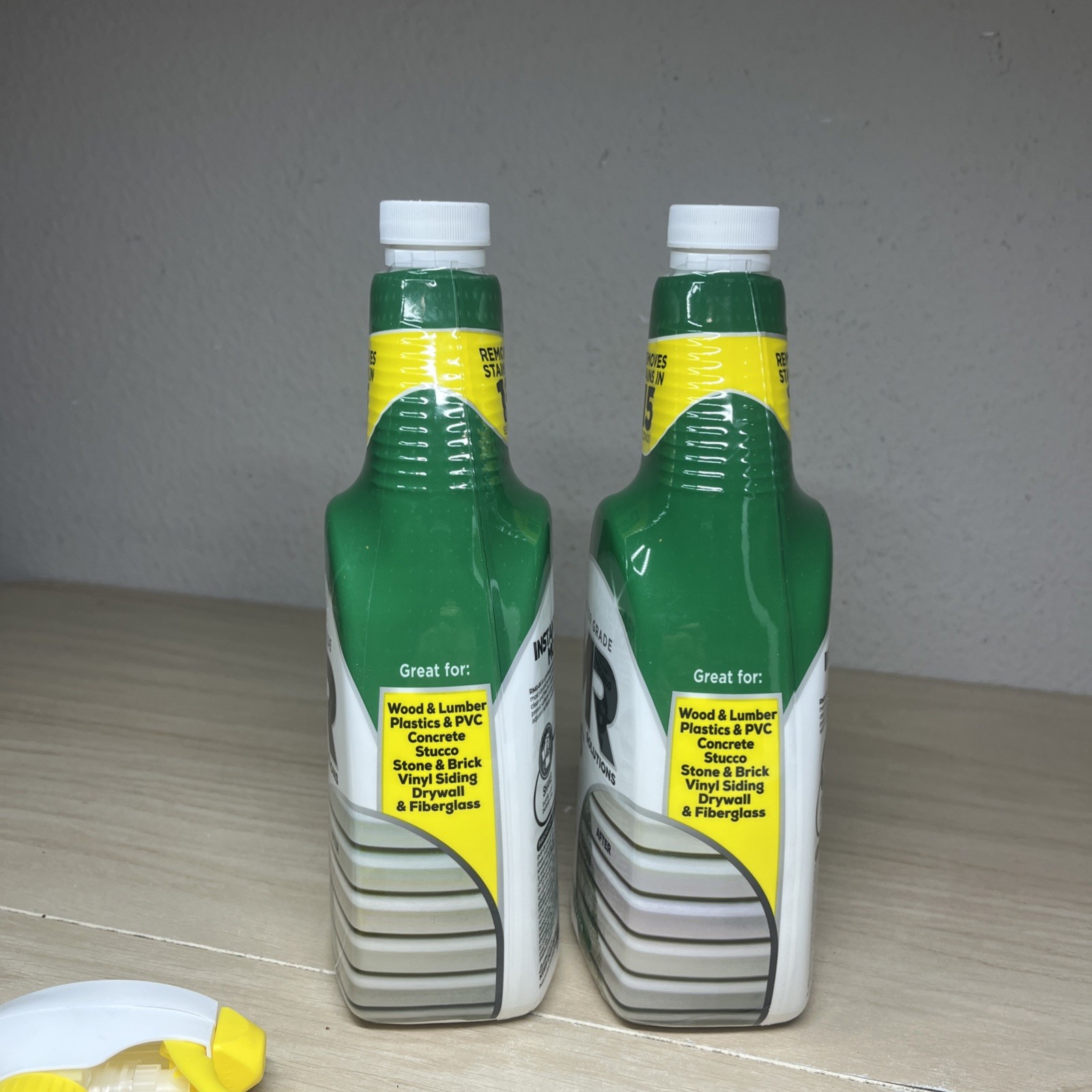 Lot Of 2 RMR-86 Solutions Instant Mold & Mildew Stain Remover Multi Surface 32oz