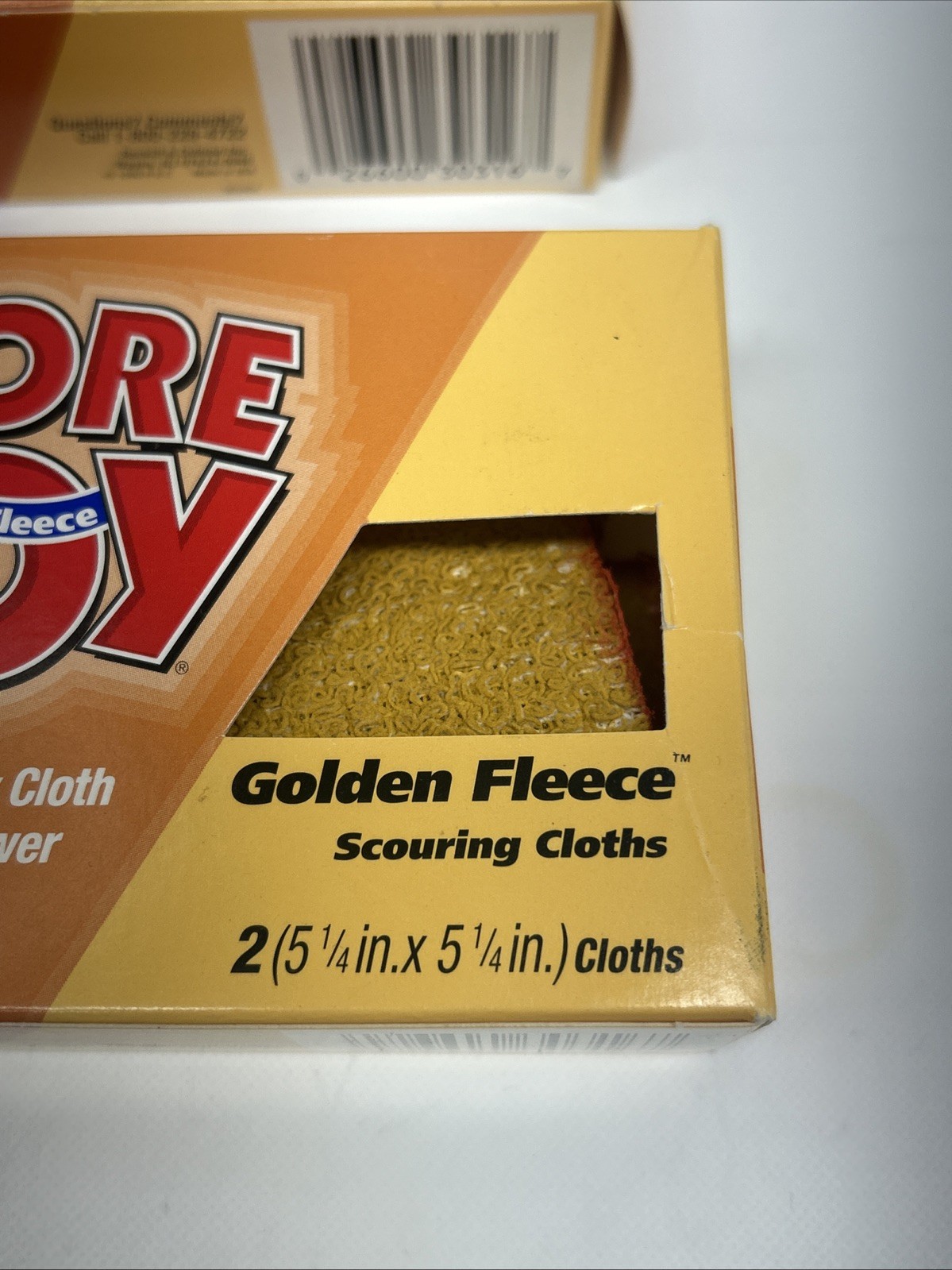 Chore Boy 2 Pack Golden Fleece Scouring Specially Treated Terry Cloth Lot Of 3