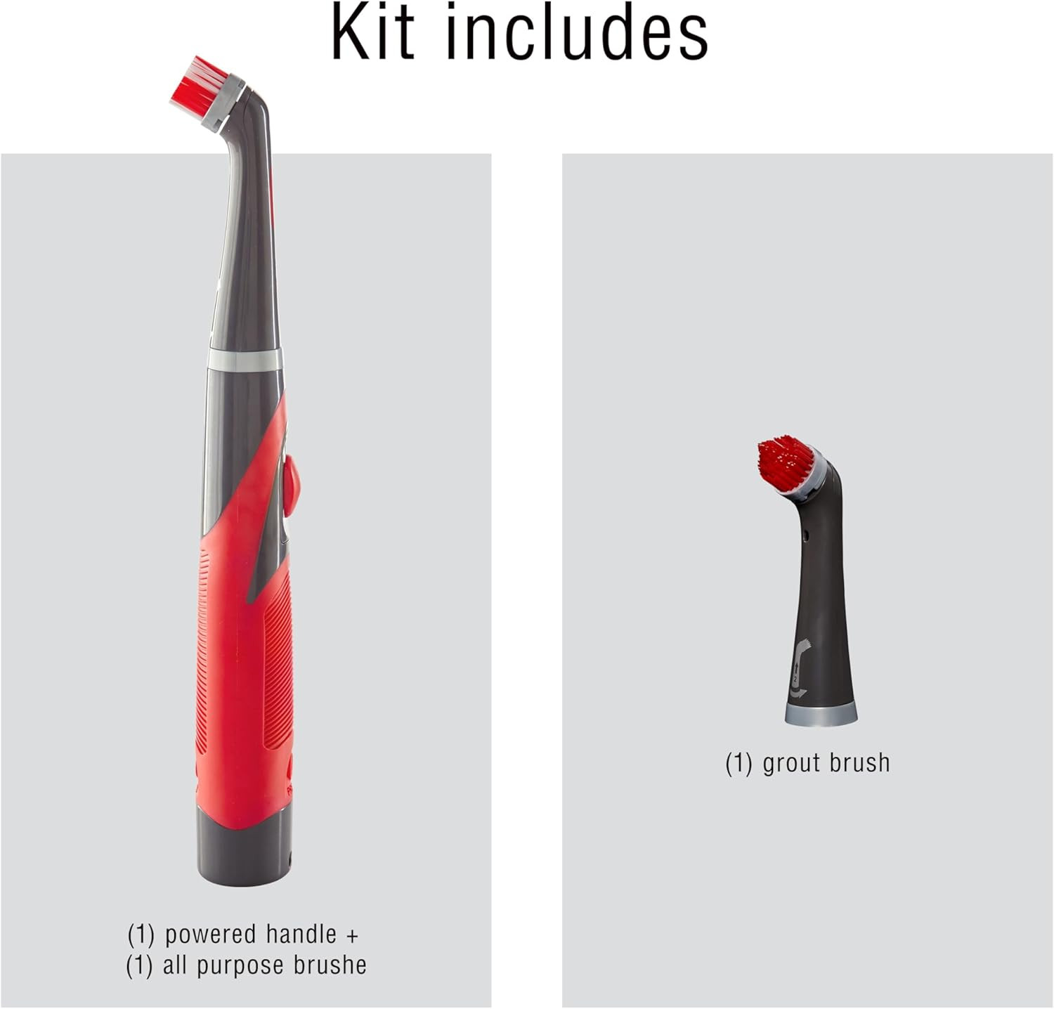 Cordless Electric Battery Powered Scrub Brush for Home/Kitchen/Bathroom/Grout/Ti