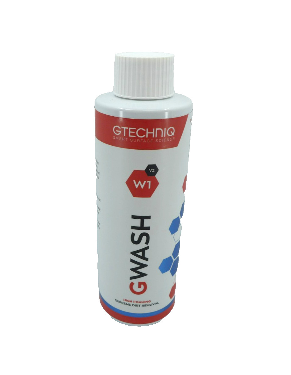 Gtechniq G Wash High Foaming Auto Dirt Removal 8.4 fl oz (V2 W1) New