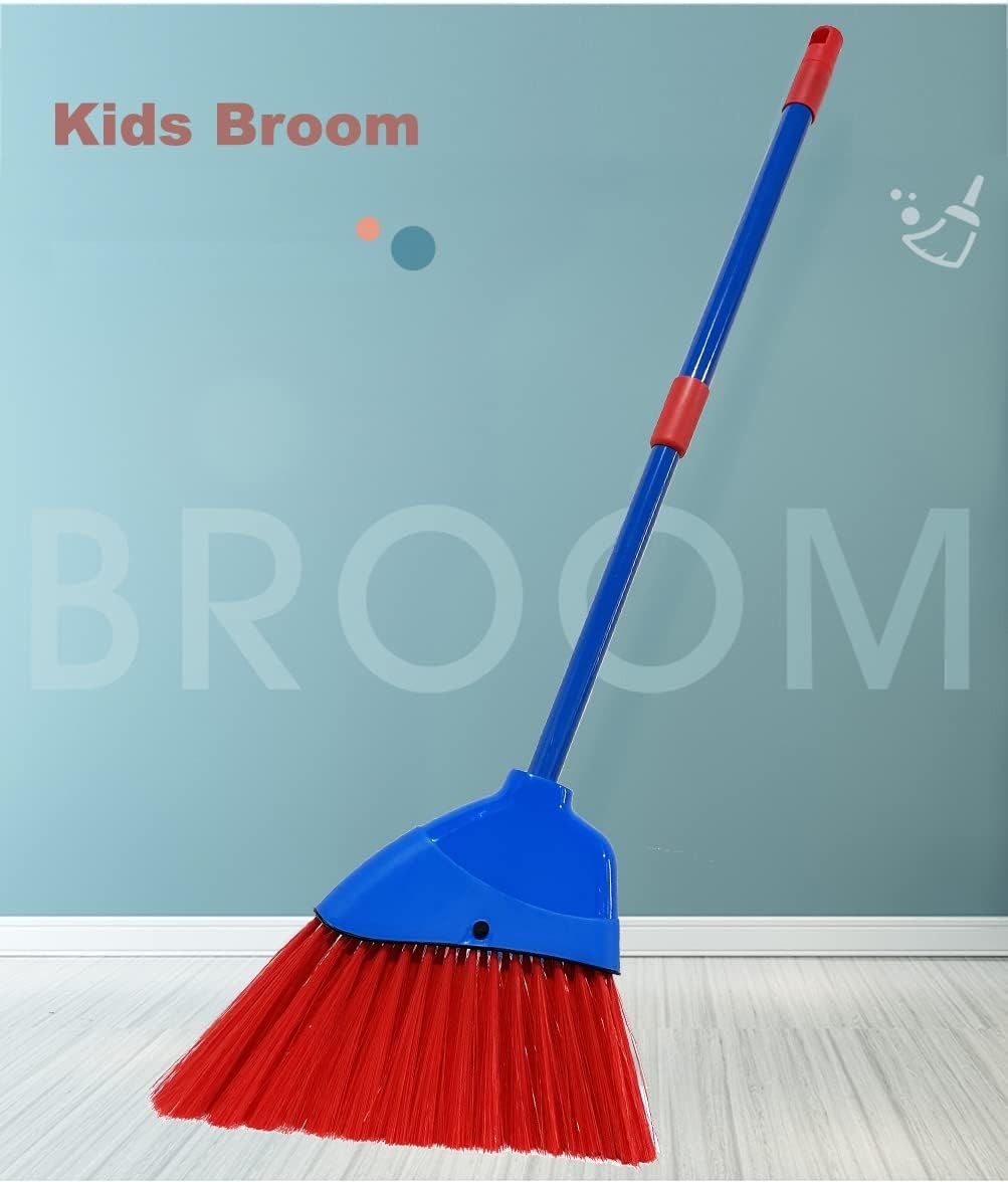 Kids Broom-Housekeeping Cleaning Tool for Kids Pretend Playing,