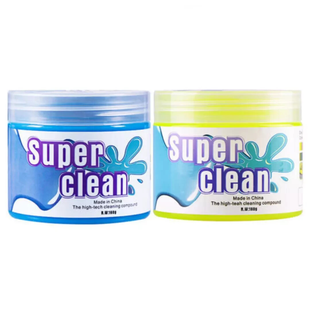 2 pack SUPER CLEAN MAGIC GEL Car Auto Detailing Keyboard Dust Cleaner -1P
