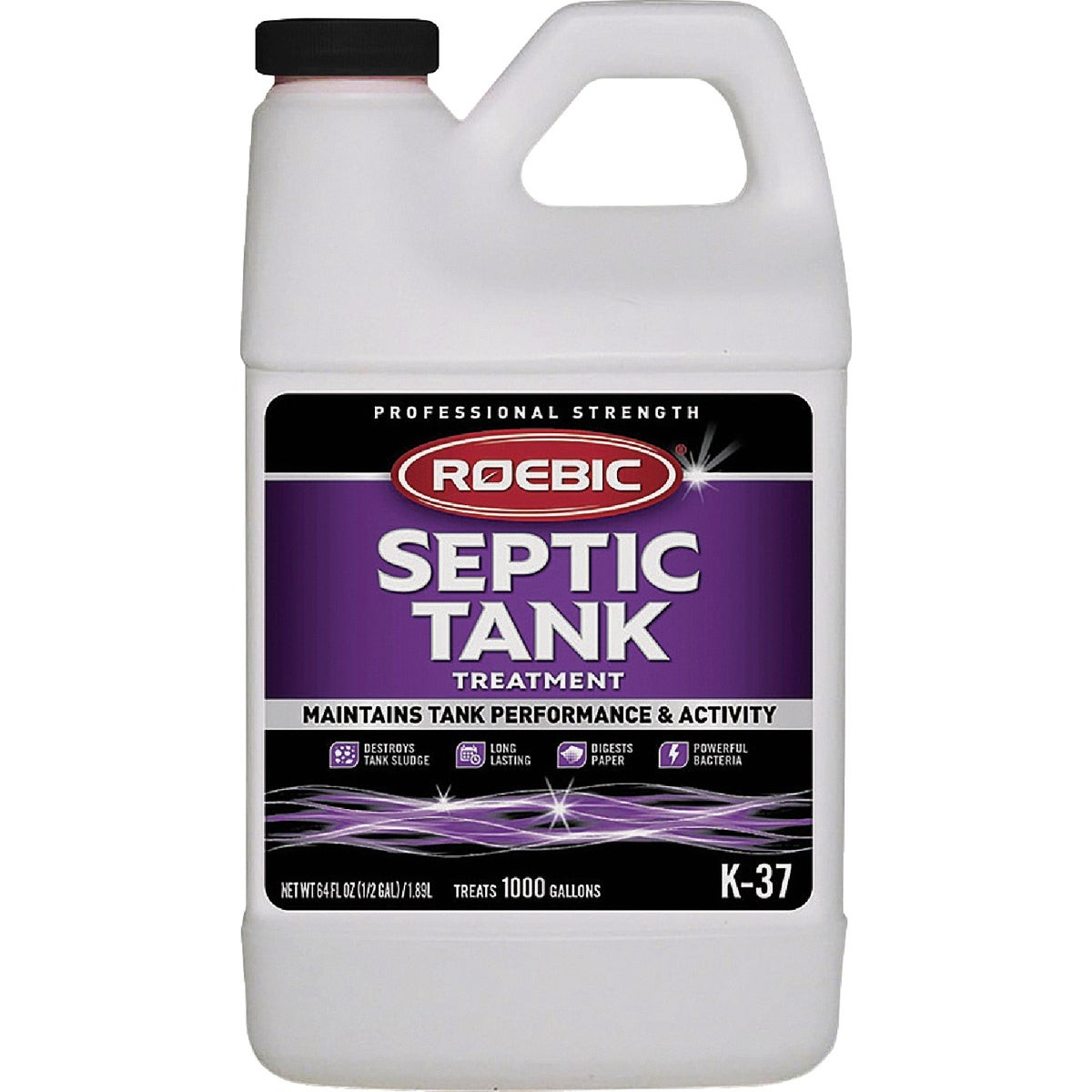 Roebic K-37 32 Oz. Septic Tank Treatment K37-Q-12 Roebic K37-Q-12 033051001375