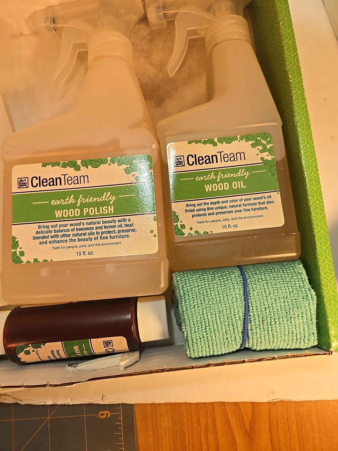 New wood cleaning and protection kit safe for people, pets, and the environment