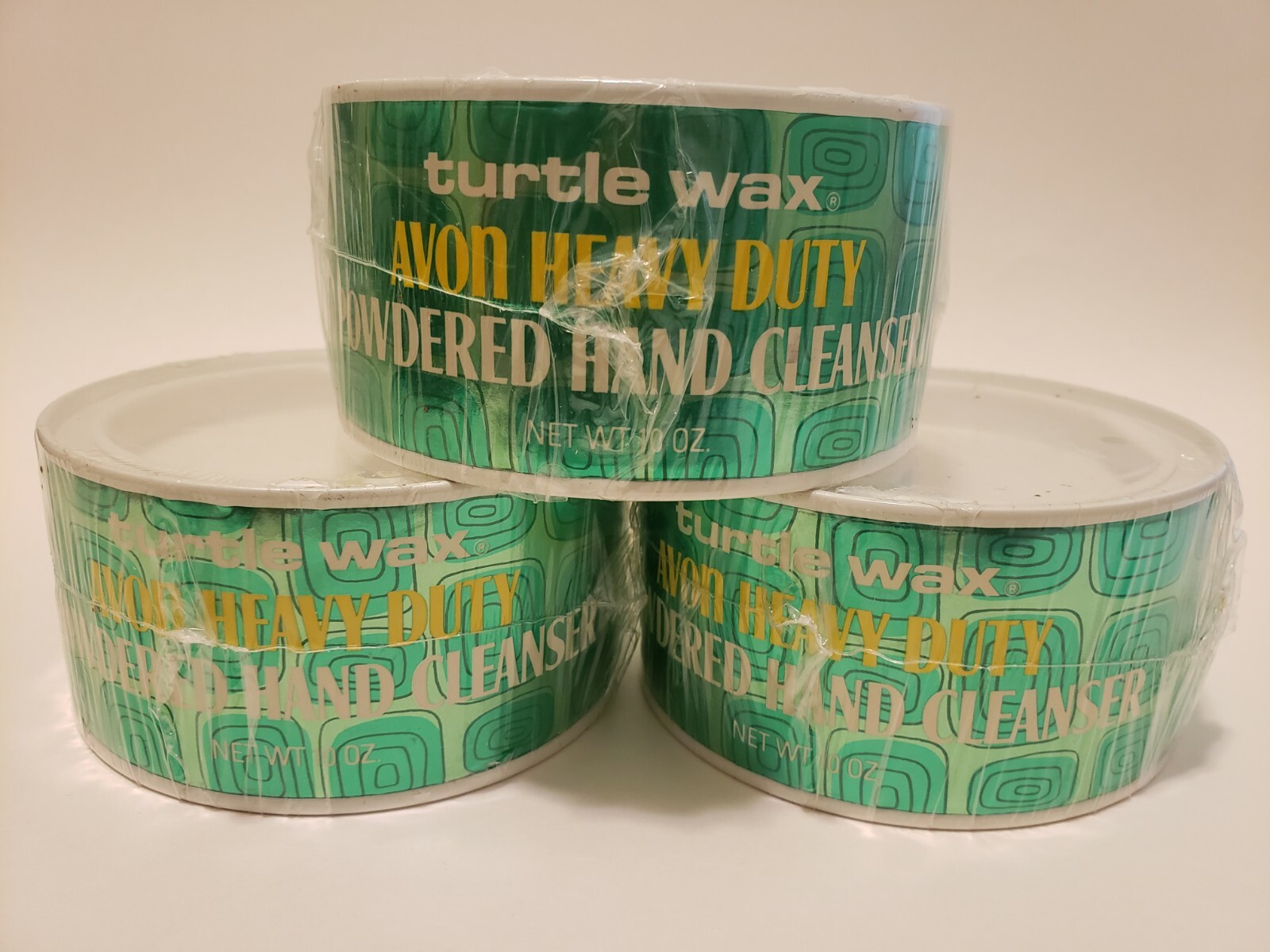 3 Turtle Wax AVON Heavy Duty Powdered Hand Cleansers