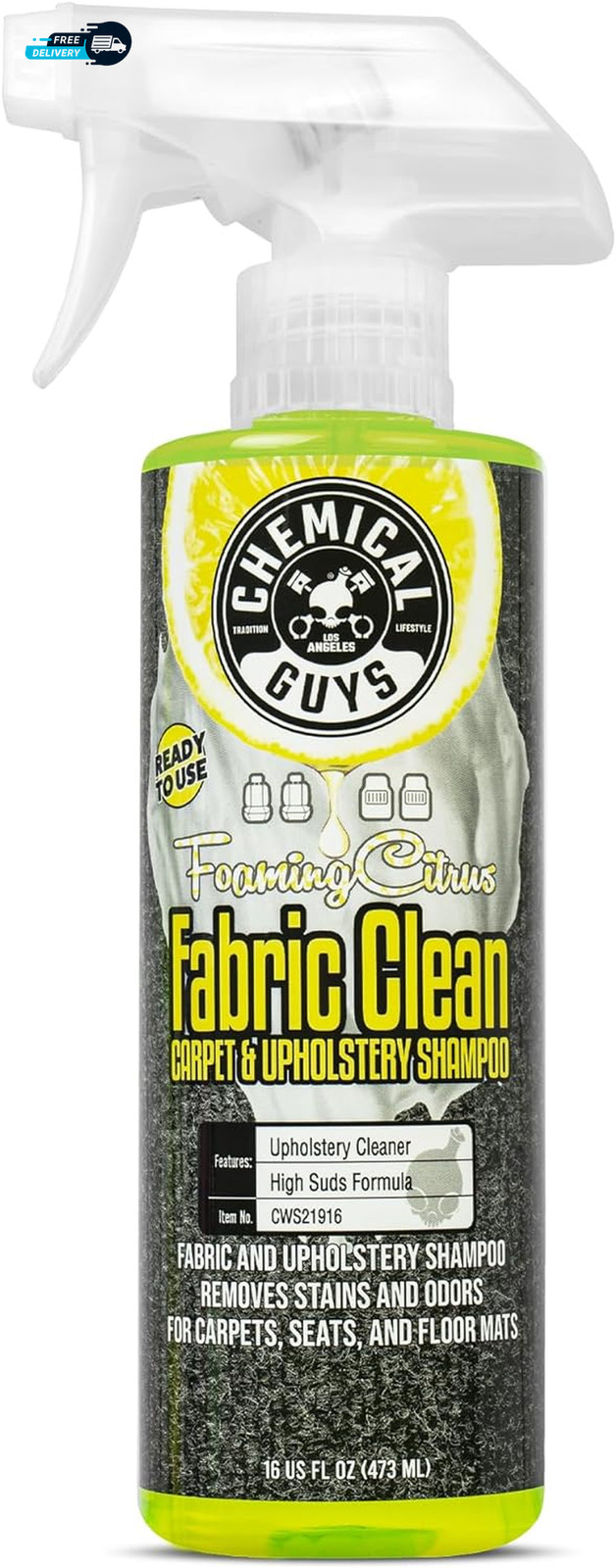 Foaming Citrus Fabric Clean Carpet Upholstery Cleaner Car Carpet Cleaner