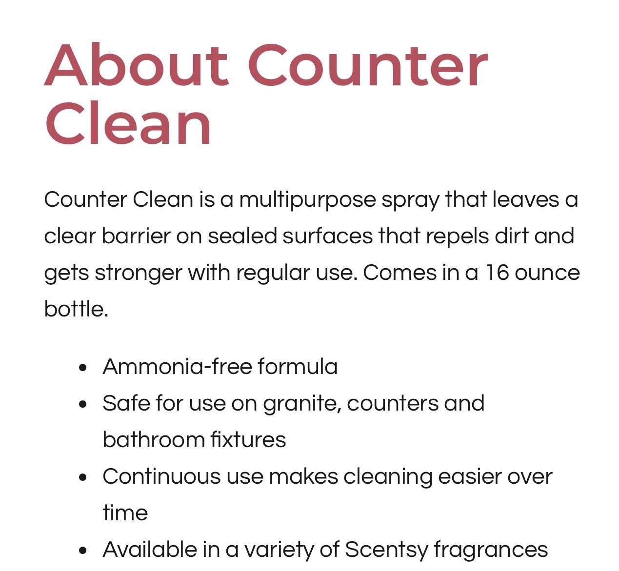 SEALED Scentsy Counter Clean Spray Cleaner Pineapple Dragon Fruit Retired 16 oz