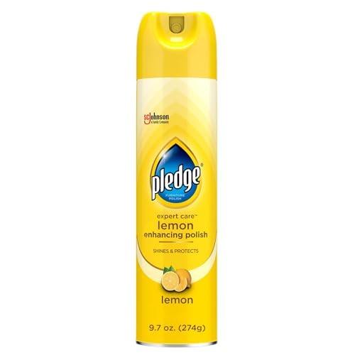 Pledge Enhancing Polish Spray, Wood Furniture & Stainless Steel Polish, Remove D