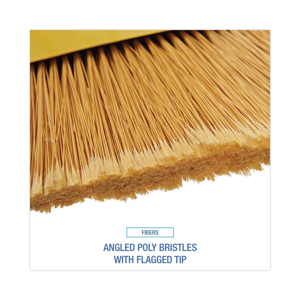 Boardwalk 932M 53″ Handle Poly Bristle Angler Broom – YEL (1-Dozen) New