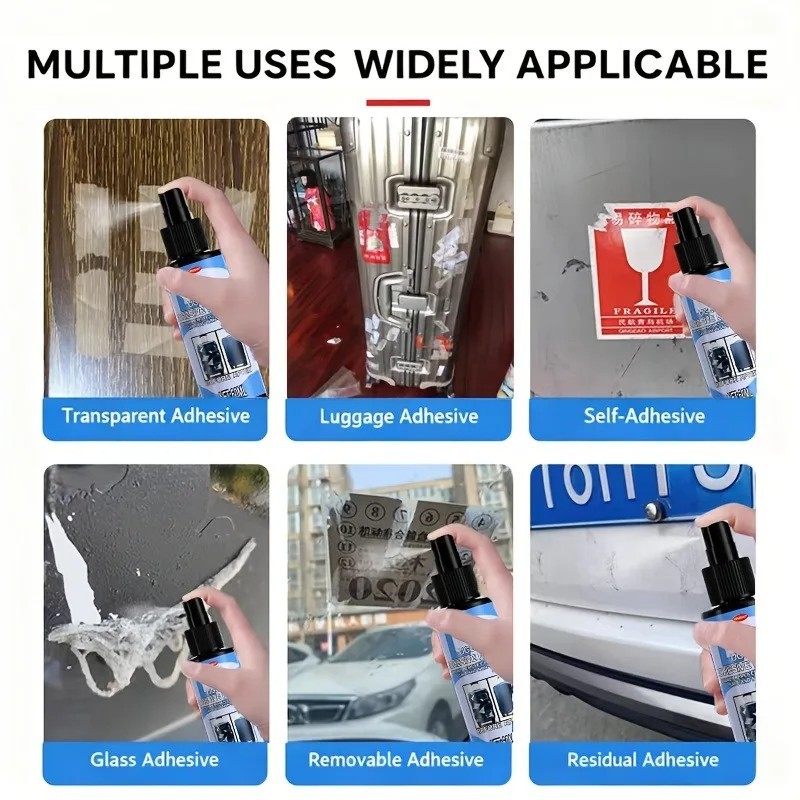 Best & Strong Sticker & Adhesive Residue Remover – Car, Labels & Travel Use