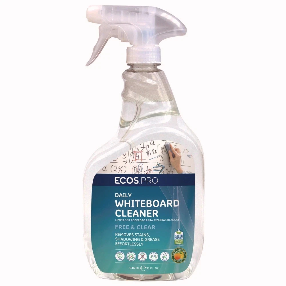 ECOS PRO PL98696CT 32 oz Whiteboard Cleaner Free Clear 6 Pack