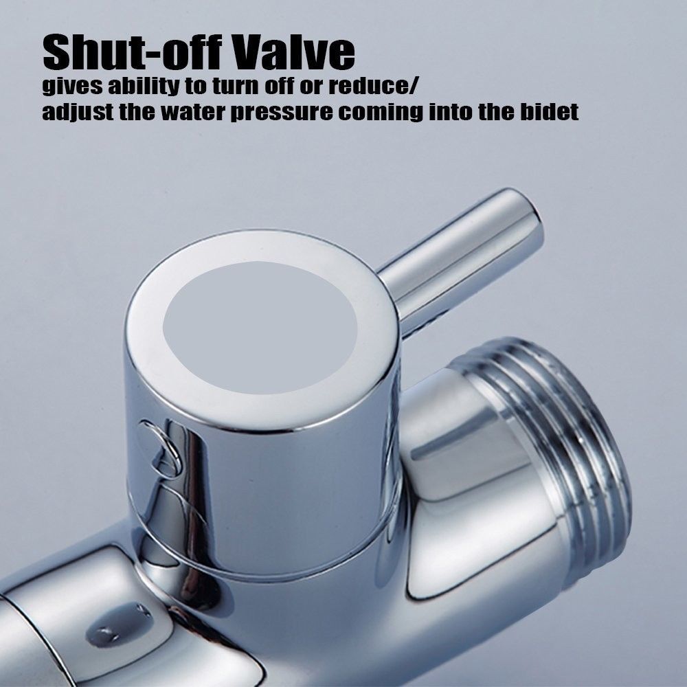 Muslim Shower Handheld Diaper Sprayer Bidet Shattaf Douche toilet Tadaptor Hose