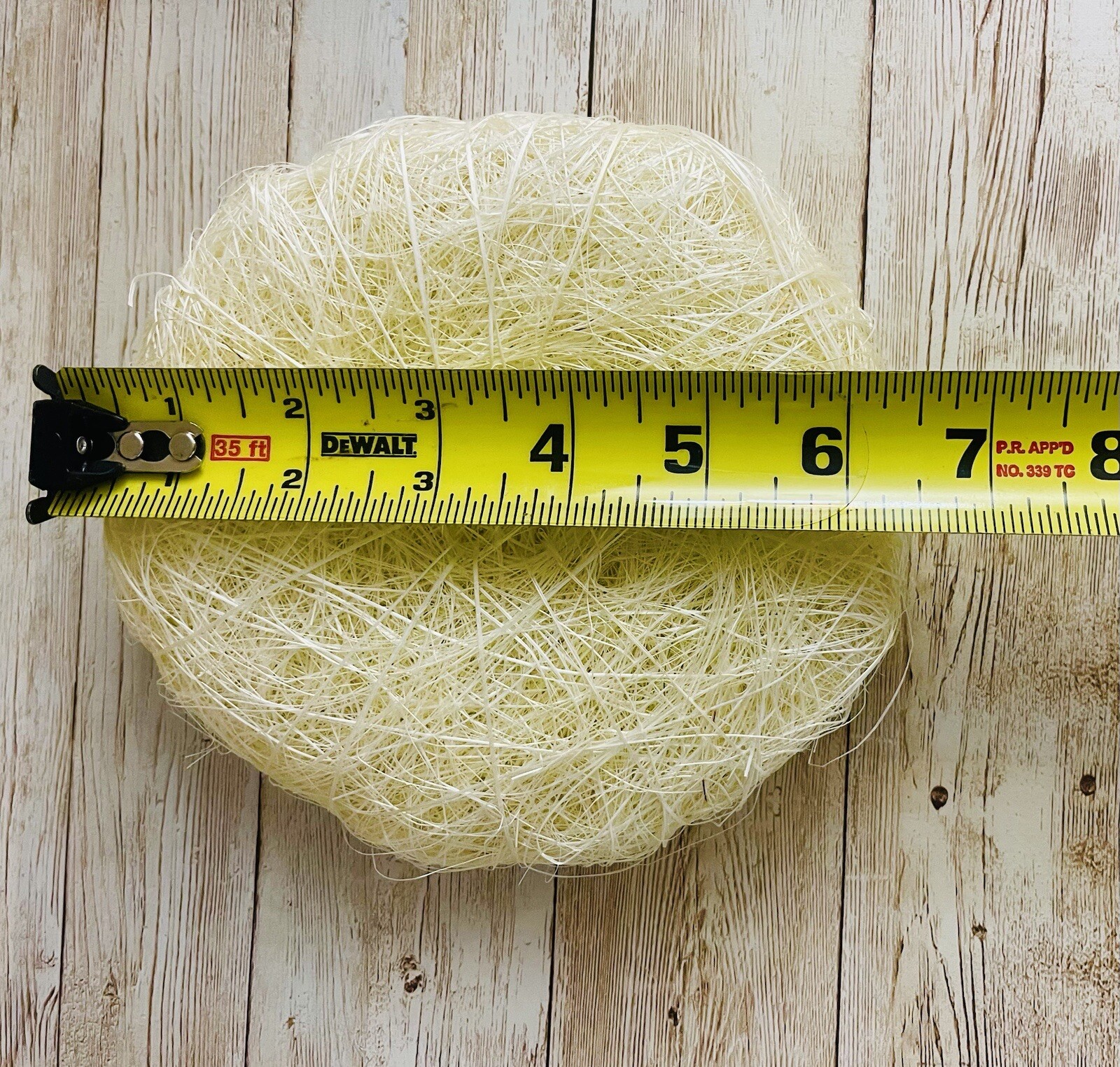 2x Estropajo De Ixtle Mexicano Ixtle Scourer Body Scrub 100% Natural Fibers