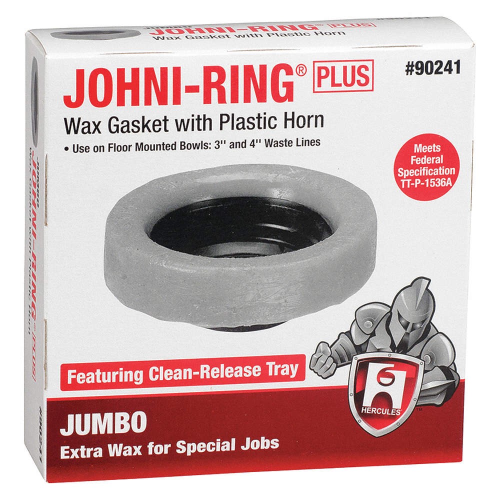 HERCULES 90241 Wax Ring,Universal Fit 39AT81