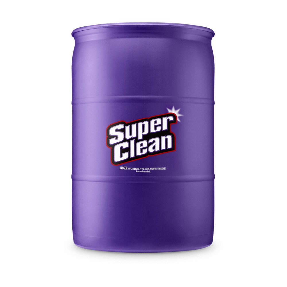 SUPERCLEAN 100726 Cleaner/Degreaser,30 gal.,Drum 3ZLD8