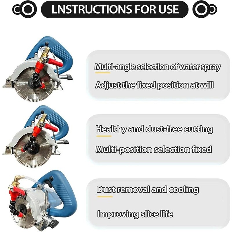 High Efficiency Dust Remover Water Sprayer Cutting Machines Plant Watering New