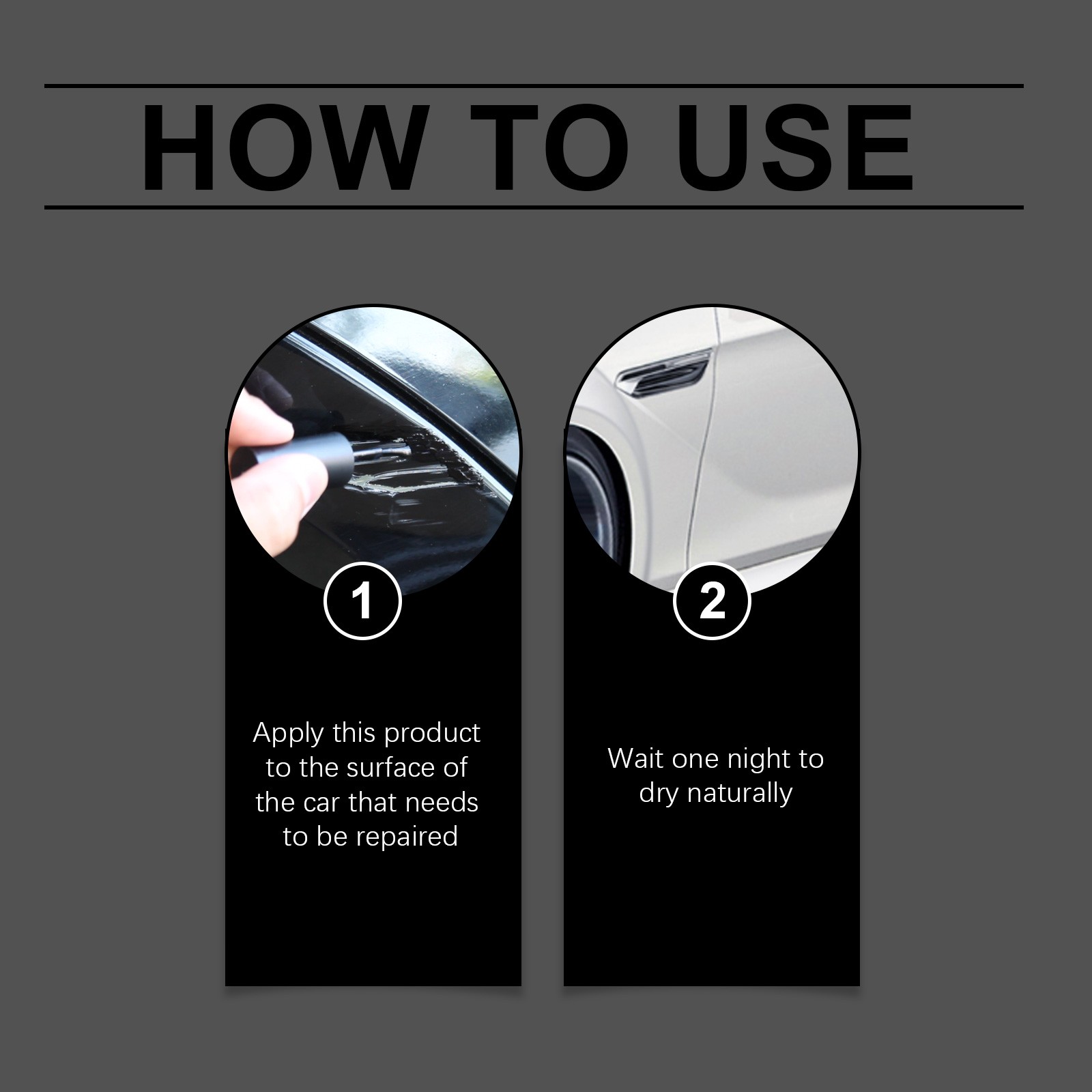 Car Touch Up Paint Pearl White Auto Scratch Repair Pen Chip Restorer