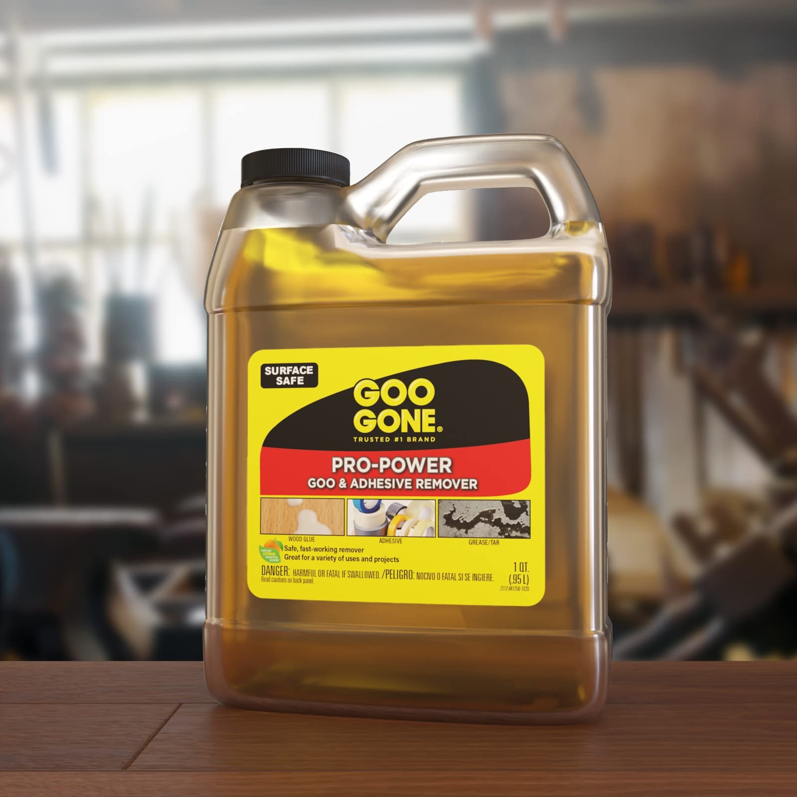 Goo Gone 16 oz. Pump – Removes stickers, grease, gum, tar, crayon & tape