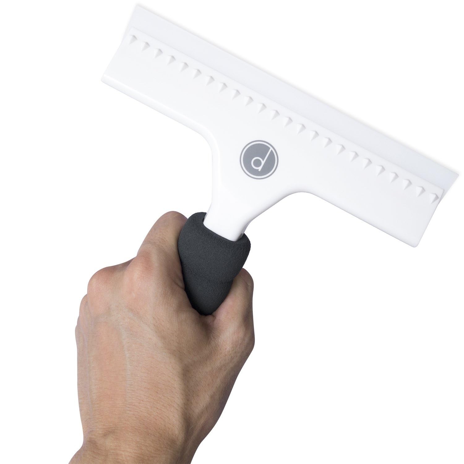 Squeegee for Shower Door, Car Windshield, and Glass Window – 2 Extra Silicone