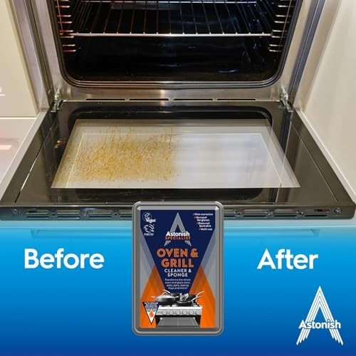 Oven and Grill Cleaner Paste with Sponge Orange Oil 250g Powerful Degreaser Non