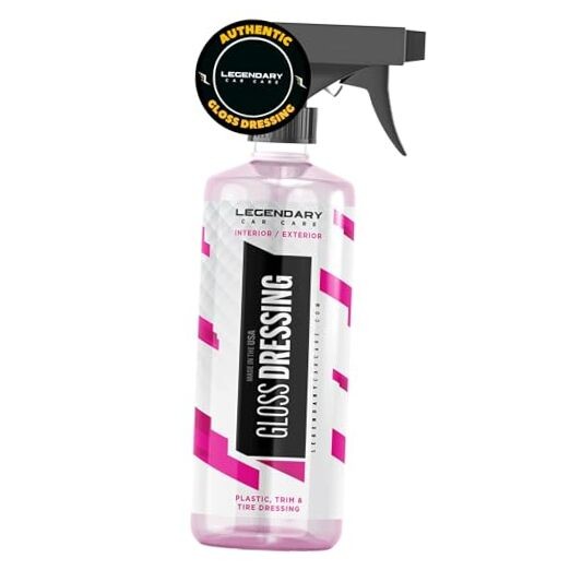 Legendary – Tire Shine Spray & Plastic Restorer – Water Gloss Dressing 16oz
