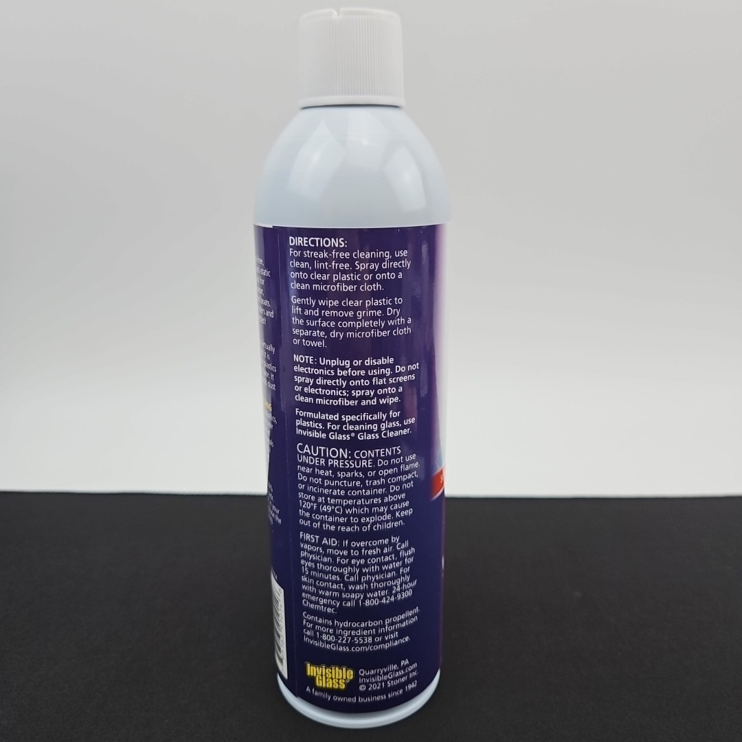Invisible Glass 91014 19-Ounce Clear Plastic Cleaner Protectant and Polish