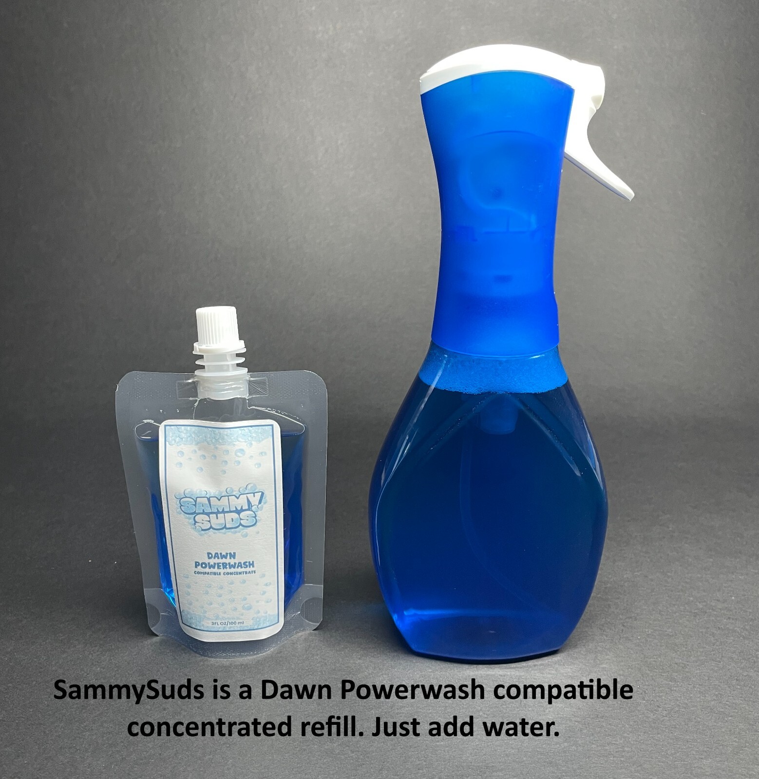 2 Pack of SammySuds Dawn Compatible Refill – Concentrated Formula – 3 ounces
