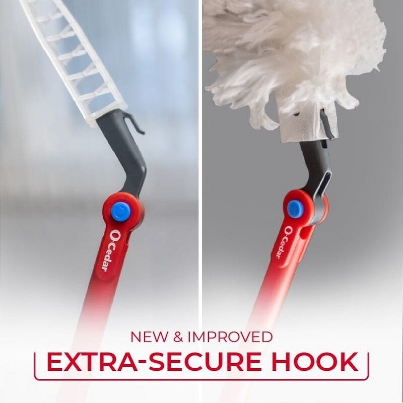 Heavy Duty Dusting Kit Extendable Handle 3FT Flexible Swivel Head 3 Refills New