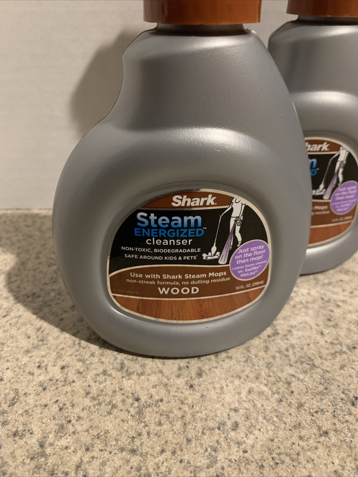 2 Shark Steam Energized Cleanser for Shark Steam Mops WOOD 10 Oz Discontinued