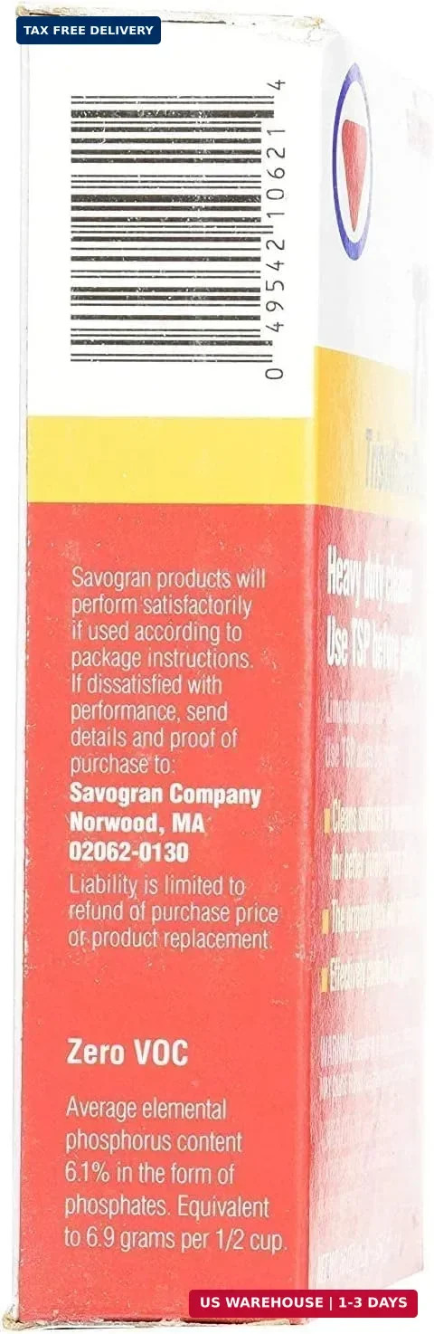 10621 Trisodium Phosphate (TSP) 1LB (16oz) (Pack of 2)