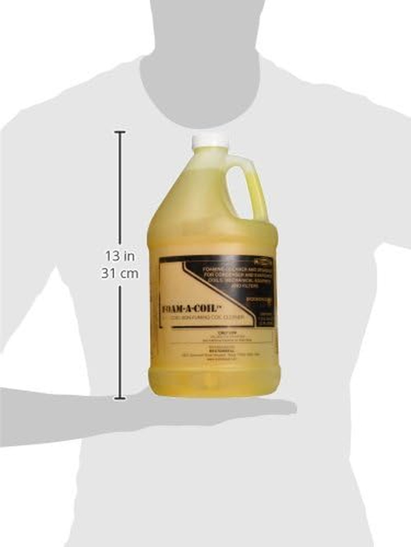 Foam-A-Coil 82632 Coil Cleaner, Superior Penetrating Surfactant- Aided Foam Lift
