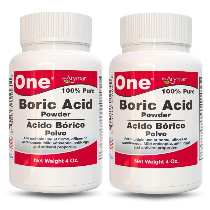 Pure 100% Boric Powder, Multipurpose Household Freshener/Cleaner, MADE IN USA